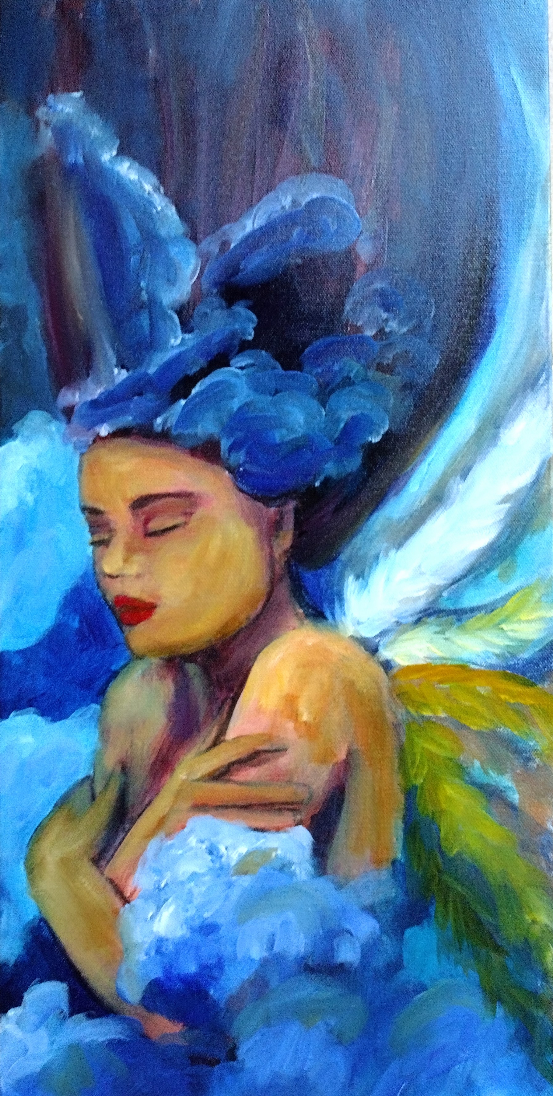 WIP Angel Paintings