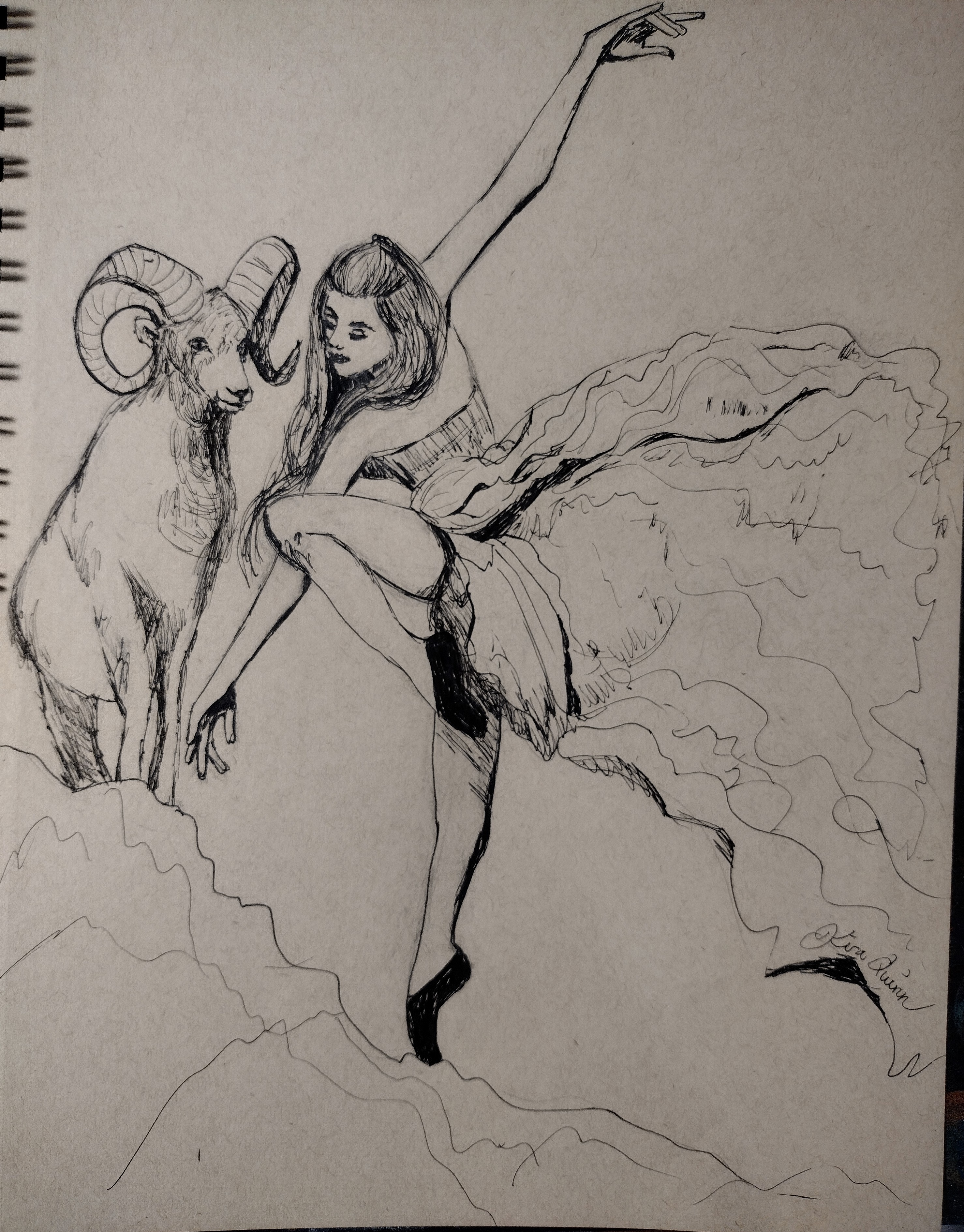 Inktober day 1