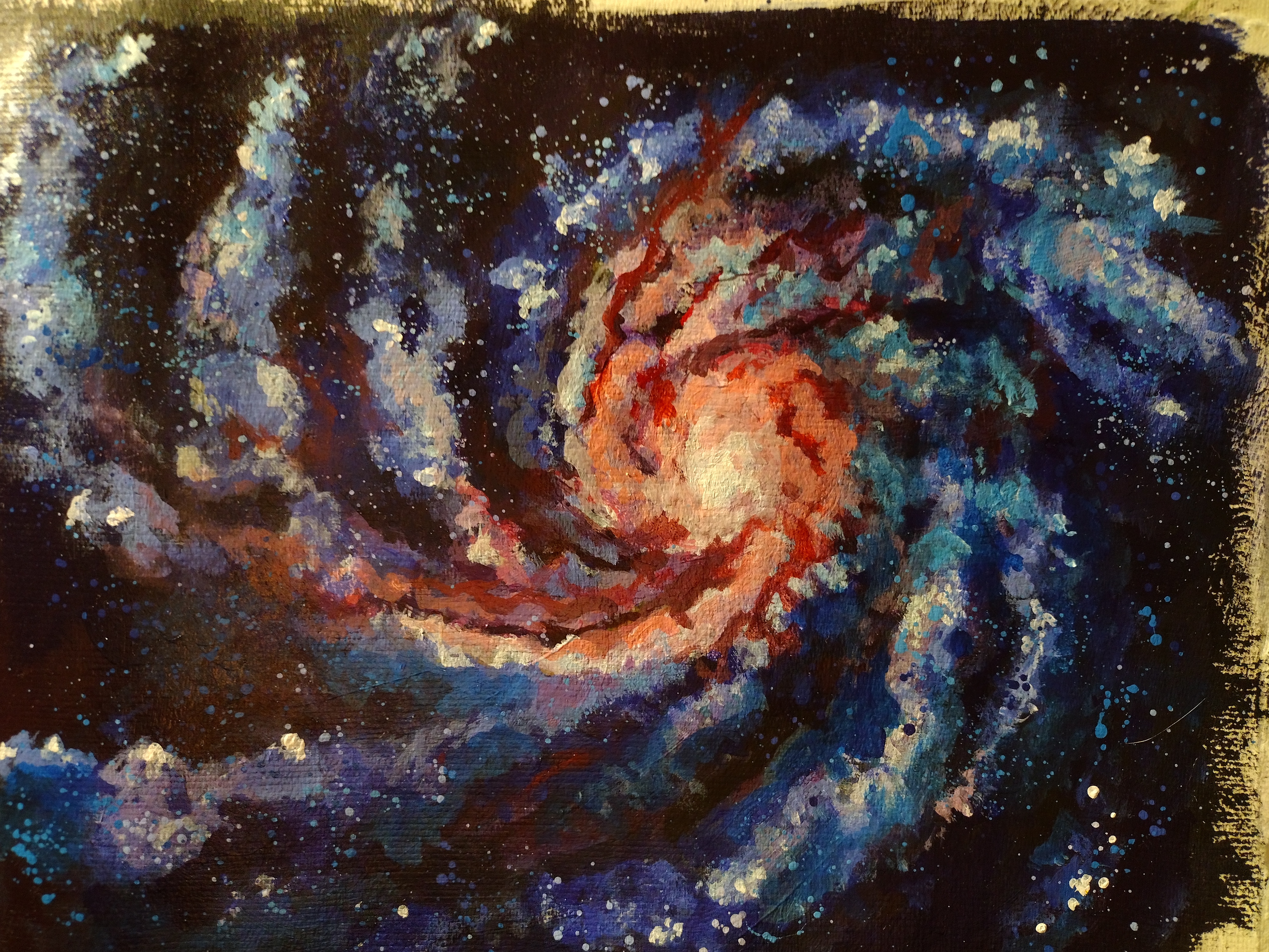 Painting Challenge #2 Galaxy