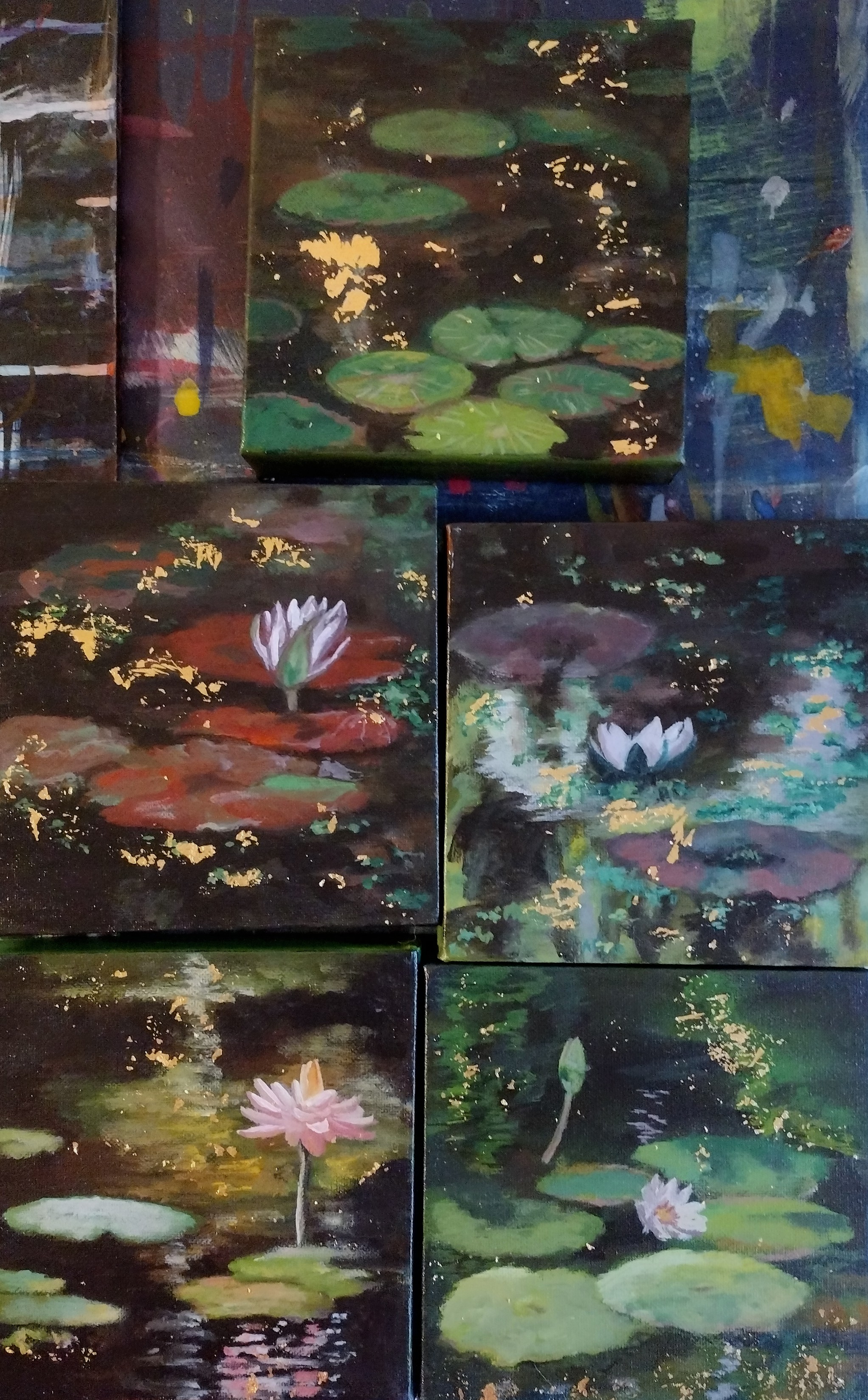 Small paintings WIP